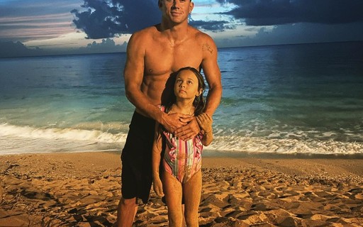 Channing Tatum posta pela primeira vez foto do rosto da filha, de 8 anos