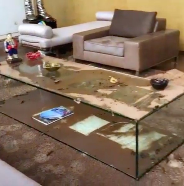 Otavio Mesquita tem casa invadida por enchente (Foto: Reprodução/Instagram)
