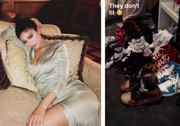  Kylie Jenner e seu closet lotado (Foto: Instagram)