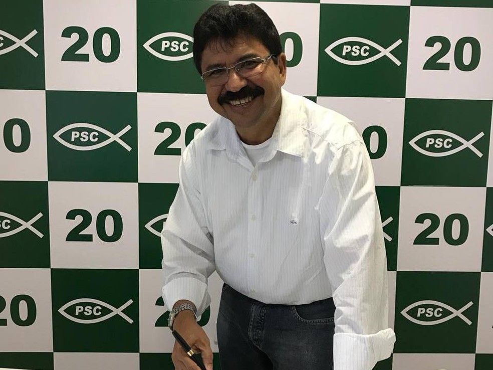 Deputado estadual Antonio Fernando (PSC-PE) — Foto: Reprodução/Facebook