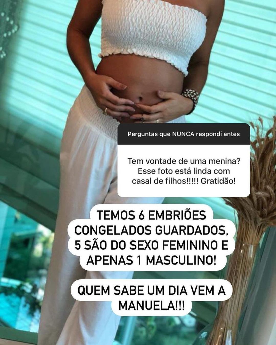 Andressa Ferreira responde a fãs (Foto: Reprodução Instagram)