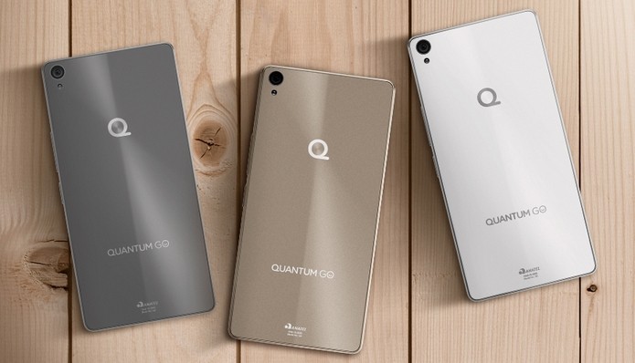 Quantum Go, primeiro smartphone da Quantum, é dual-chip intermediário (Foto: Divulgação)