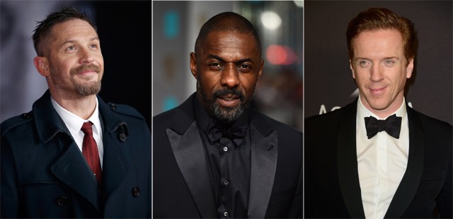 Tom Hardy, Idris Elba e Damian Lewis: os favoritos ao posto de novo 007 (Foto: Getty Images)