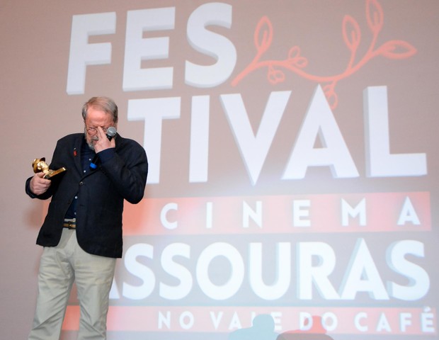 Carlos Vereza foi homenageado no Festival de Cinema de Vassouras (Foto: Webert Belício/AgNews)