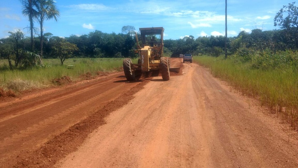Ramal de acesso ao município recebeu serviços de revitalização (Foto: Jones Cavalcante/Arquivo Pessoal)