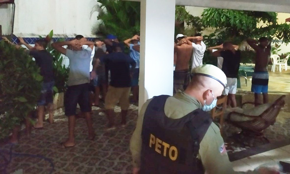 Caso ocorreu na madrugada deste domingo (24) — Foto: Divulgação/Polícia Militar