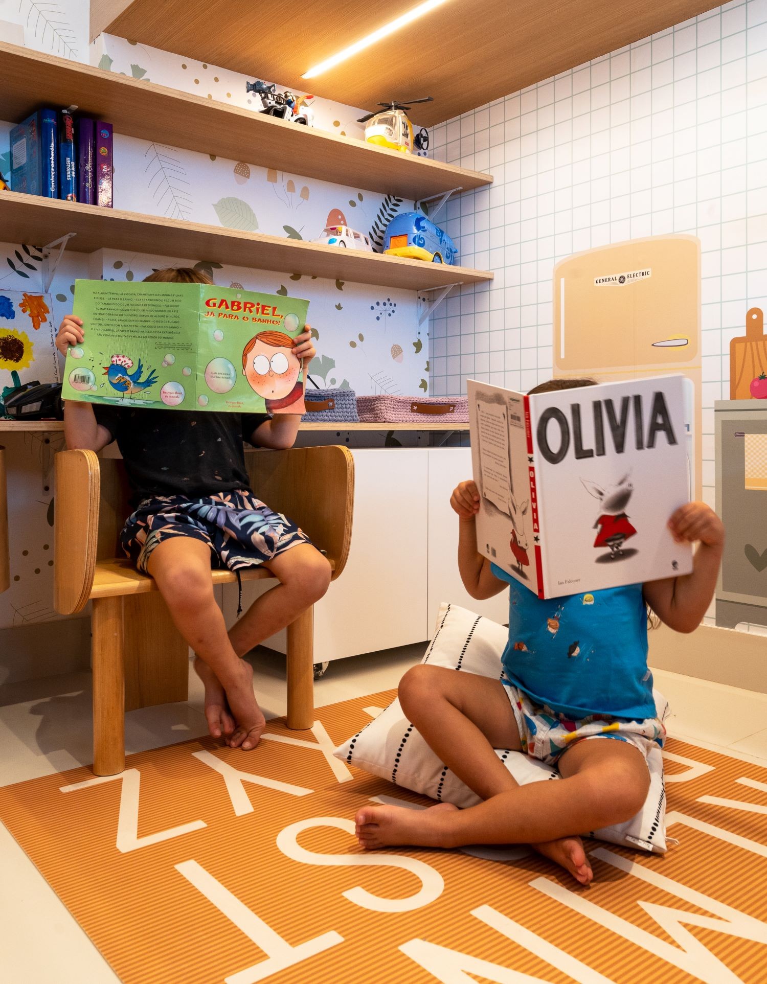 BRINQUEDOTECA | O painel interativo garante ainda mais diversão para os pequenos (Foto: Divulgação / Roberta Gewehr)