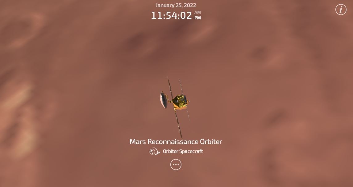 Mars Reconnaissance Orbiter detectou sinais de que Marte teve água líquida há 2 bilhões de anos (Foto: Nasa)