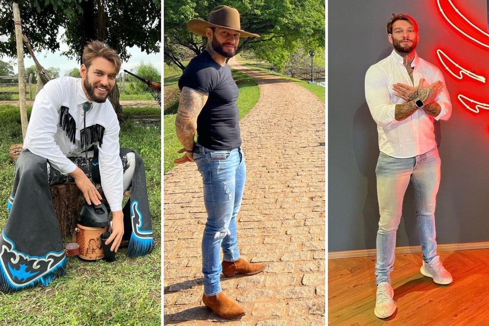 Lucas Lucco também é referência de moda no sertanejo — Foto: Instagram/Reprodução