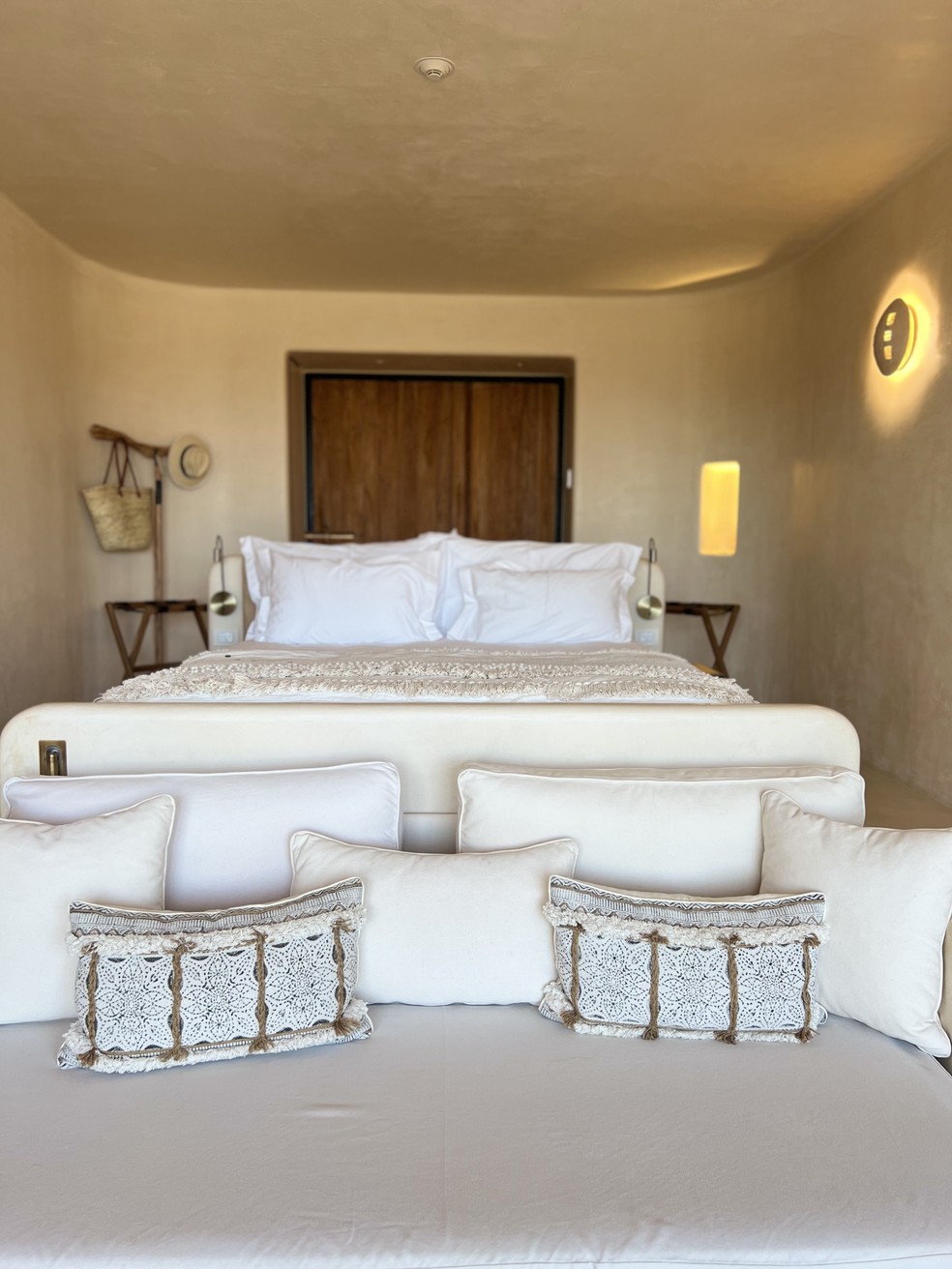 Aconchego: dá vontade de pular nessa cama, não dá? Eu garanto que é das mais confortáveis do mundo — Foto: Divulgação