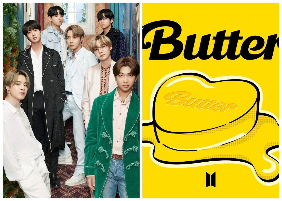 Butter, novo single do BTS (Foto: Reprodução/Twitter)
