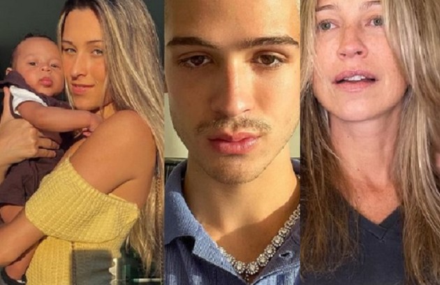 Thays, ex de Paulo André; João Guilherme, ex de Jade; Luana Piovani, ex de Pedro Scooby, do 'BBB' (Foto: Reprodução)