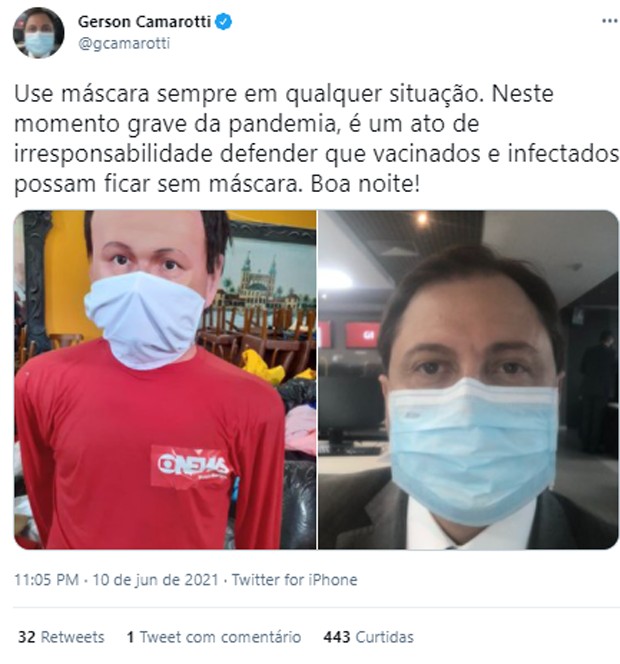 Famosos defendem uso de máscaras na pandemia da Covid-19 (Foto: Reprodução/Instagram)