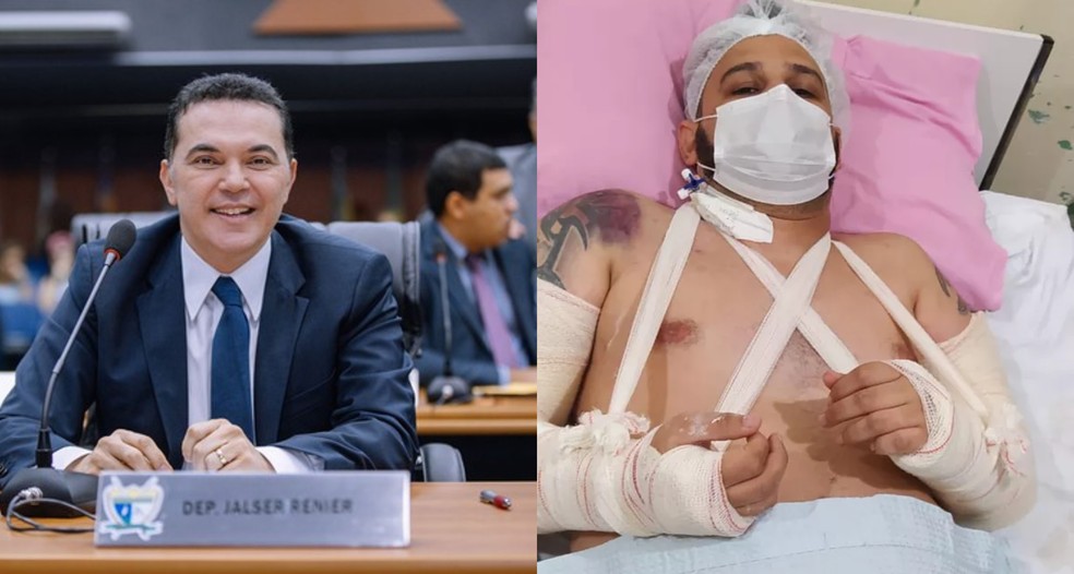Jalser Renier foi apontado como mandante do sequestro do jornalisa em outubro de 2020 — Foto: Arquivo g1