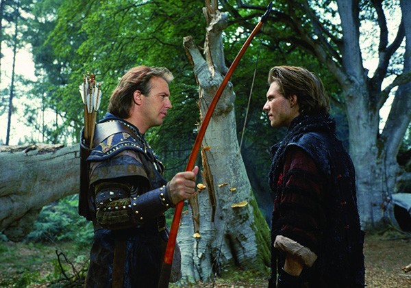 Kevin Costner como Robin Hood em ‘Robin Hood: O Príncipe dos Ladrões’ (1991) (Foto: Divulgação)