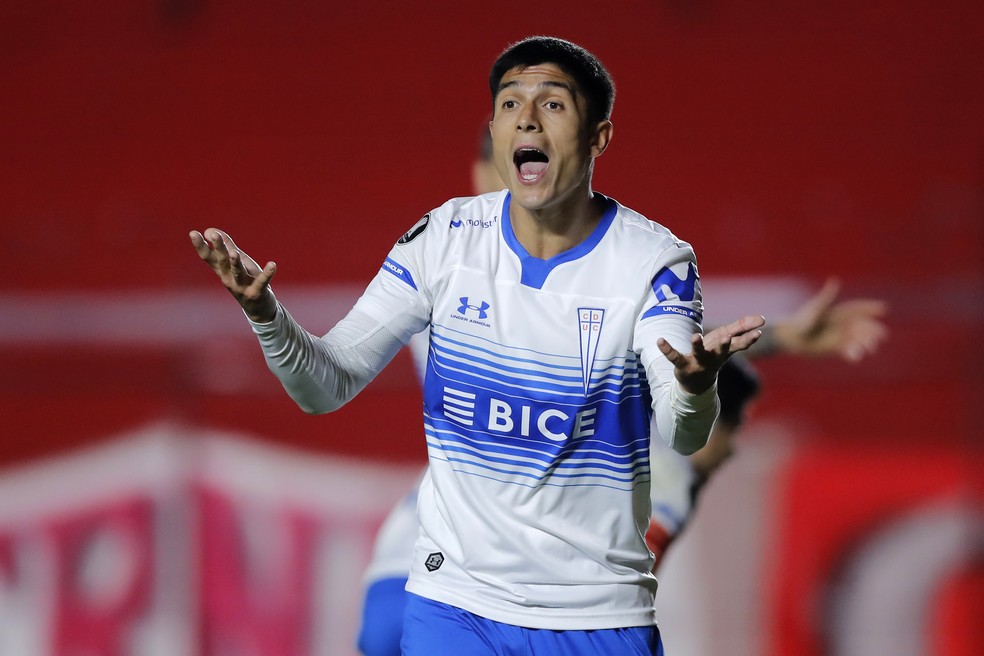 Valber Huerta, da Universidad Catolica  Foto: Getty Images