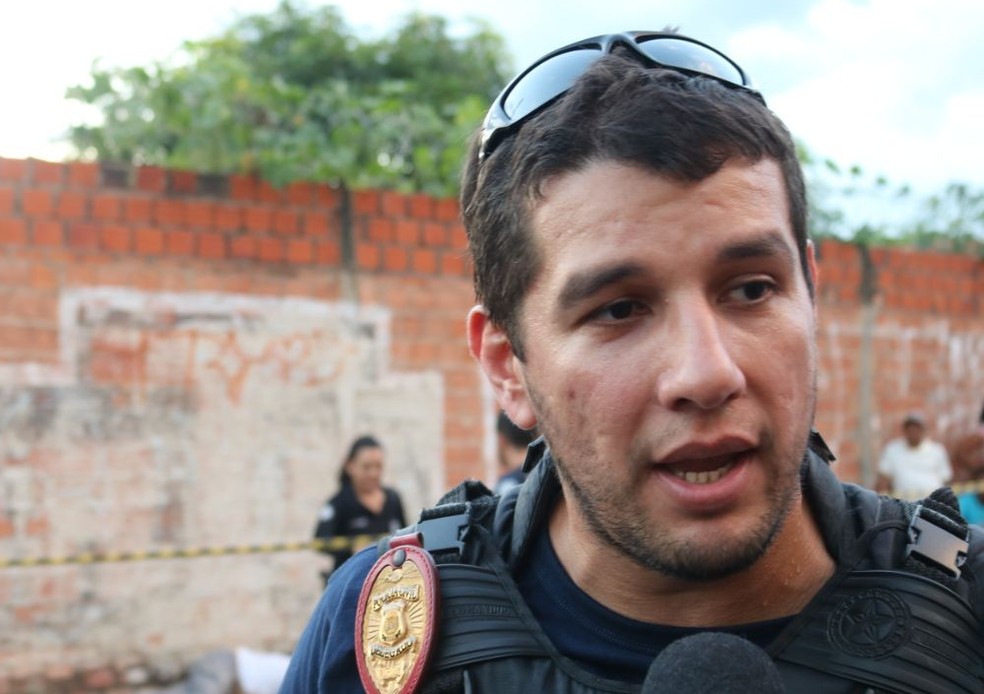 Delegado Jarbas Lima investiga o caso — Foto: Lucas Marreiros / G1