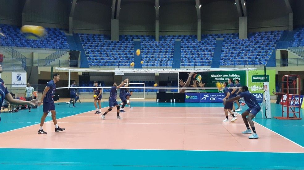 Natal decide a Supercopa contra o Cruzeiro — Foto: Sérgio Henrique Santos/Inter TV Cabugi