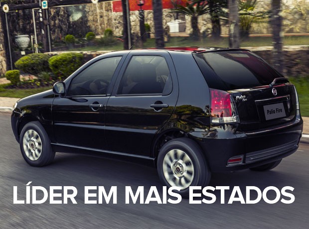 carros mais vendidos por estado 2015 - fiat palio (Foto: Divulgação)