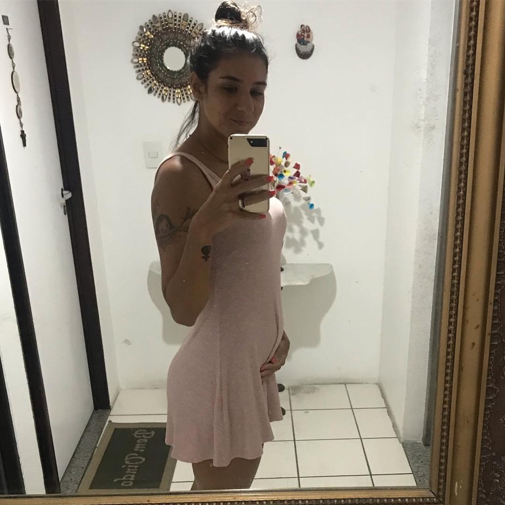 Joanna Maranhão mostra a barriga de 12 semanas de gravidez — Foto: Reprodução / Instagram