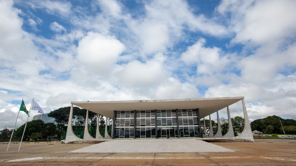 O prédio do Supremo Tribunal Federal (STF), em Brasília.