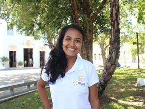 Para Thais Mayra, Teresina foi a escolha certa para capital do Piauí (Foto: Gilcilene Araújo/G1)