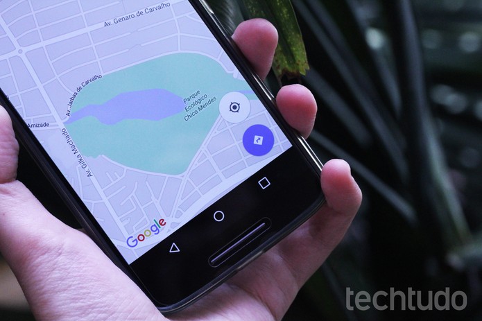 google maps android (Foto: Luciana Maline/TechTudo)