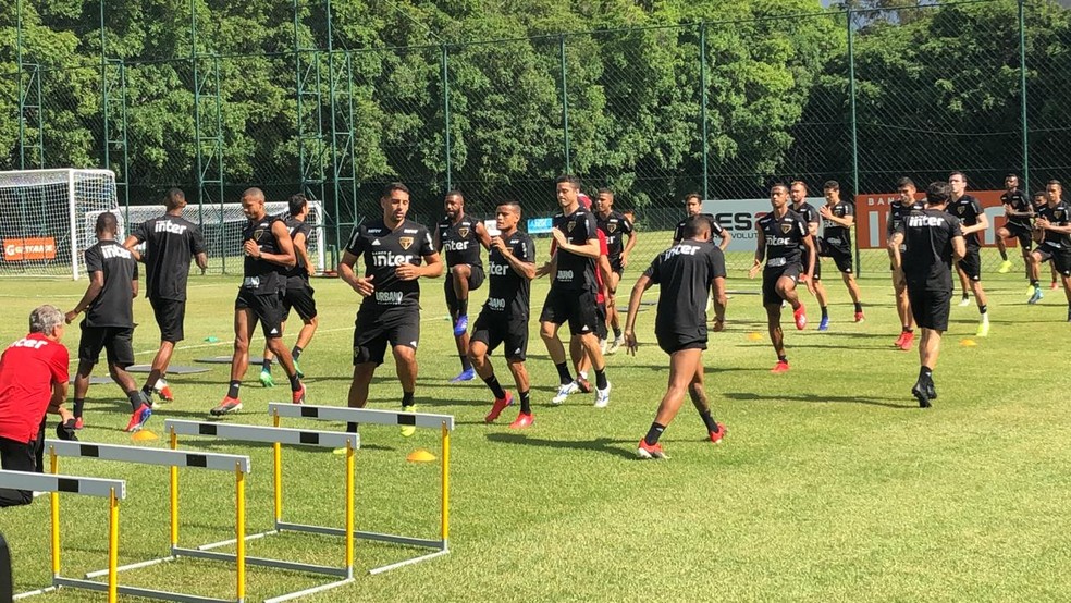São Paulo terá dois dias de treino antes de encarar o Talleres — Foto: Marcelo Hazan