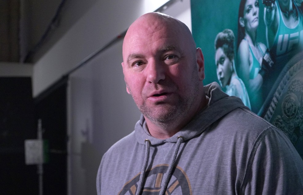 Dana White confirma que o UFC retirará o cinturão dos pesos-leves de Conor McGregor (Foto: Evelyn Rodrigues)