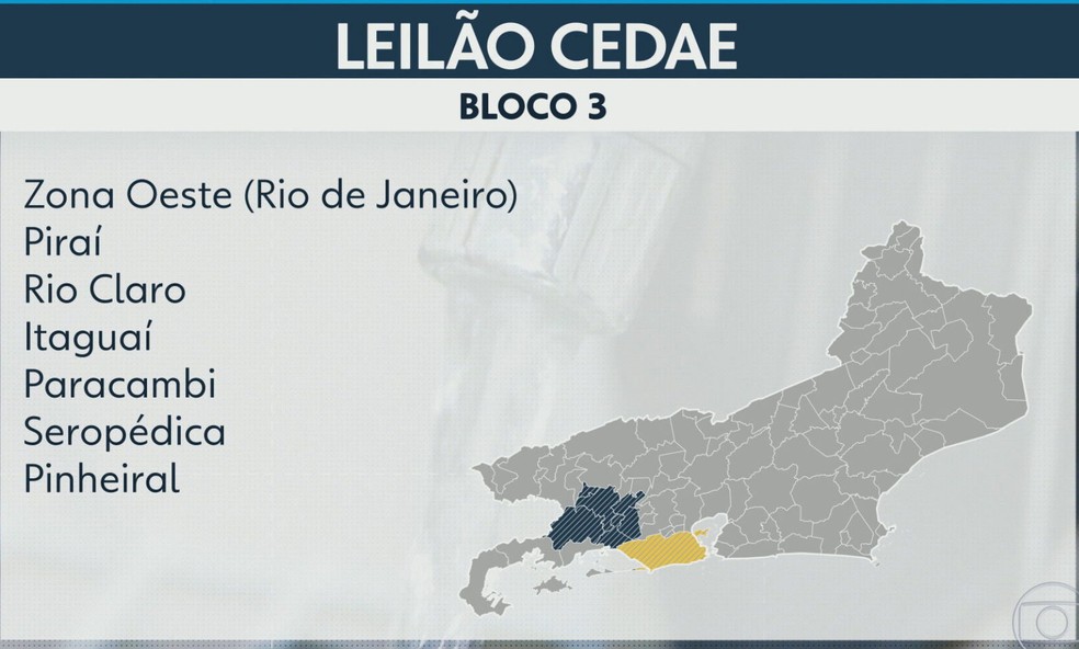 Cedae Entenda O Que Acontece Com Bairros Da Zona Oeste E Cidades Do Bloco Que Nao Recebeu Proposta No Leilao Rio De Janeiro G1