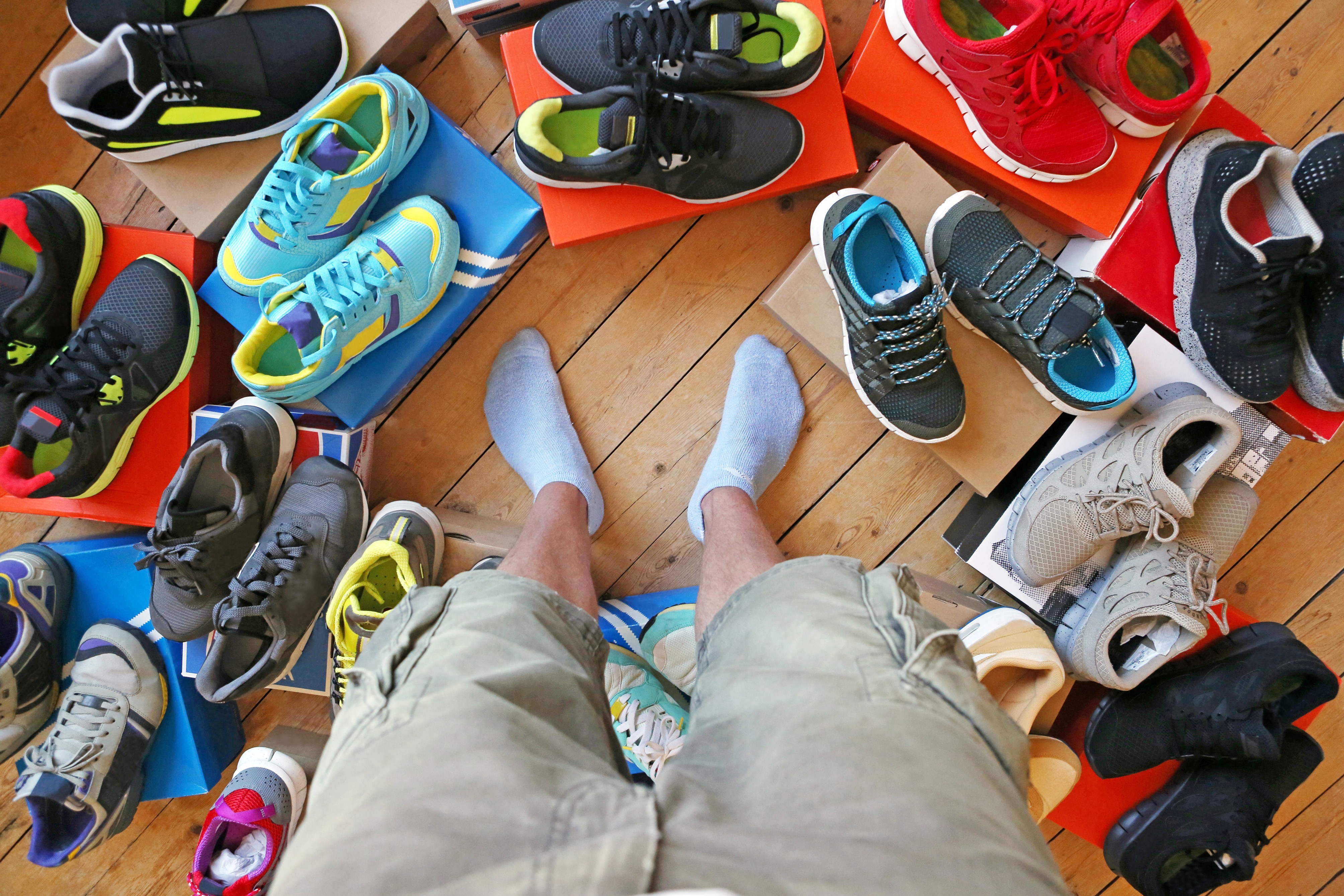 Sneakers: vilões ambientais? (Foto: Getty Images)