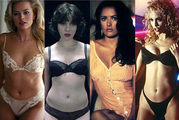 Margot Robbie, Scarlett Johansson, Salma Hayek, Elizabeth Berkley (Foto: Divulgação)