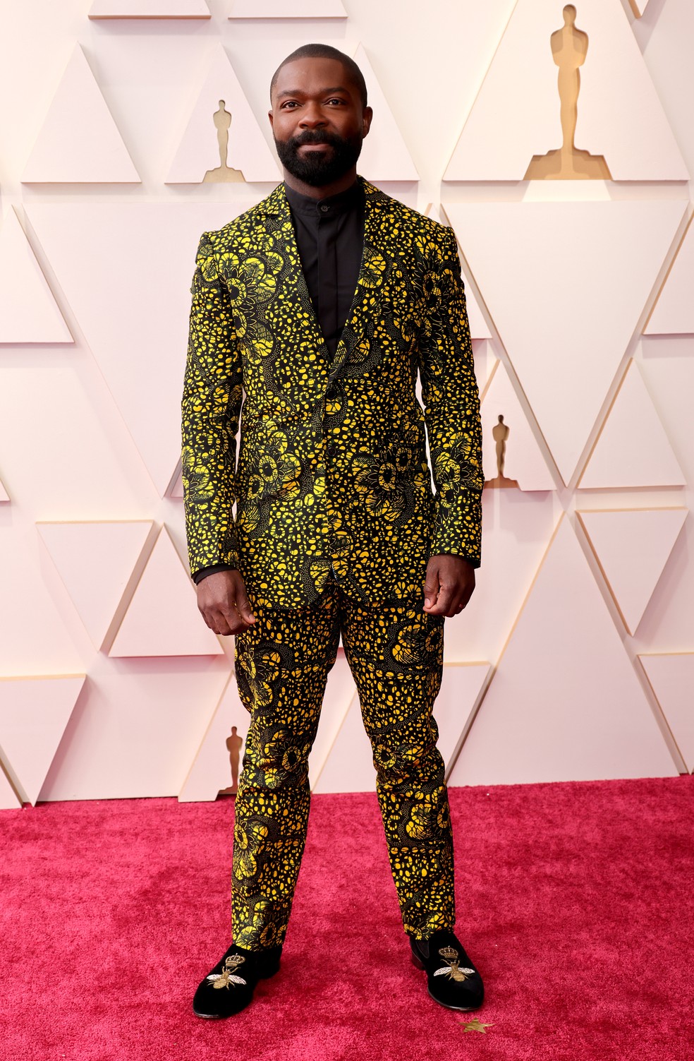 David Oyelowo no Oscar 2022 — Foto: Momodu Mansaray/Getty Images