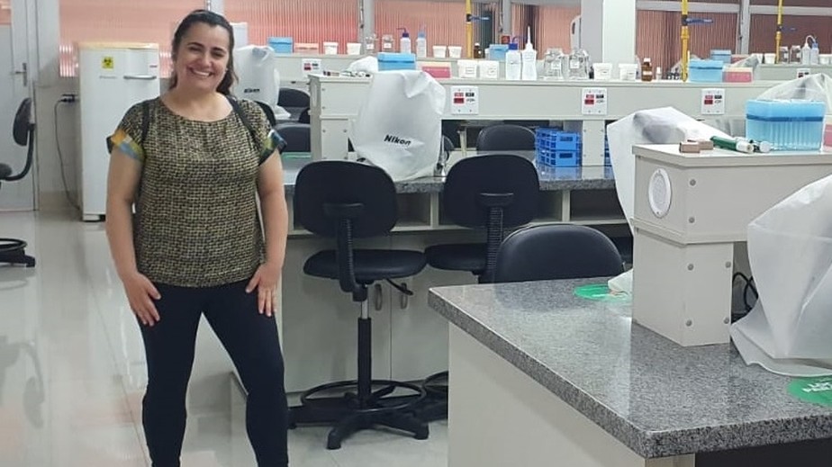 Patrícia Linares, 45 anos, cursa biomedicina