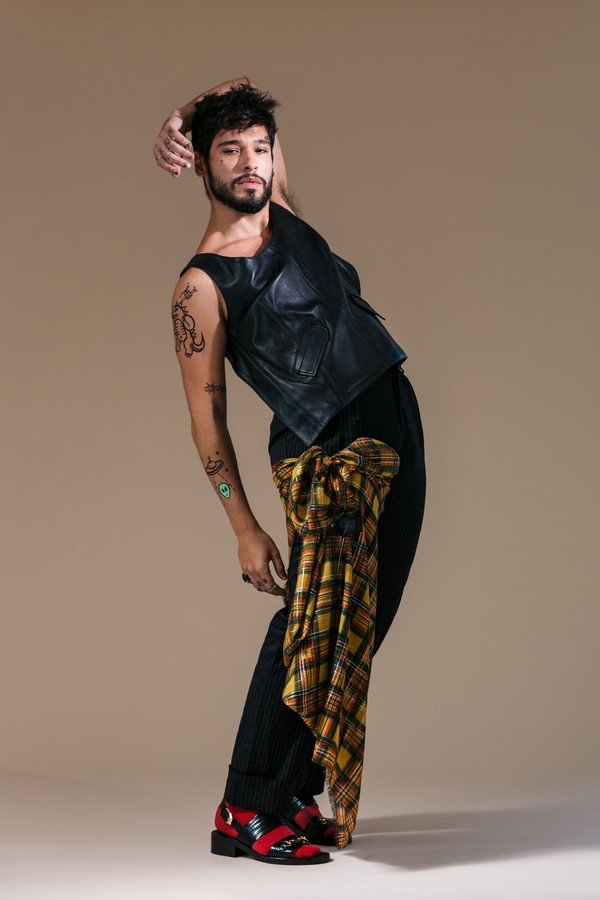 Bruno Fagundes (Foto: Fotógrafa: Carmen Campos | Stylist: Thiago Biagi | Beauty: Krisna Carvalho | Body art: Doug Reder)