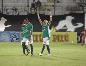 Ruy Cabeção marcou o primeiro gol com a camisa do Alecrim (Foto: Gabriel Peres/Divulgação)