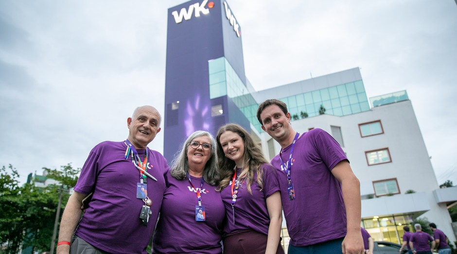 Família Keske comanda WK: Werner, Maria Ignês, Wanessa e Wilson (Foto: Daniel Zimmermann)