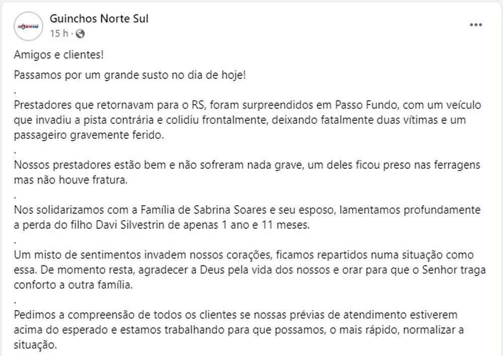 nota guincho