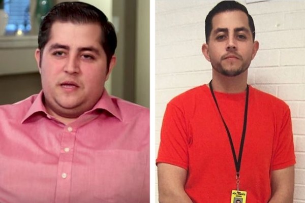 Astro de 90 Dias para Casar, Jorge Nava perdeu 60 quilos durante o período em que estava preso (Foto: reprodução / TLC ; reprodução / Instagram)