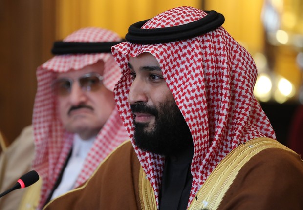Mohammed bin Salman, príncipe herdeiro do trono da Arábia Saudita e principal responsável pelo programa de modernização do país (Foto: Dan Kitwood - WPA Pool/Getty Images)