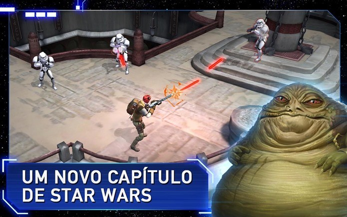 Novo jogo de Star Wars está todo em português e possui campanha extensa (Foto: Divulgação / Kabam)