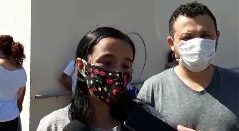 Pais de menino que desapareceu em Franca (SP) — Foto: EPTV/Reprodução
