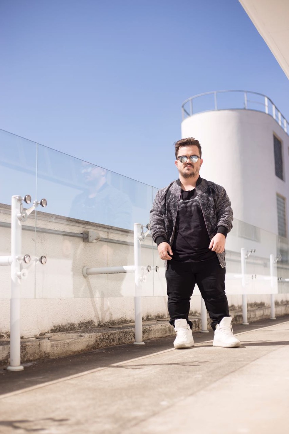 Mateus diz que tinha vergonha do seu tamanho (Foto: Mateus Baptistella/Arquivo pessoal)