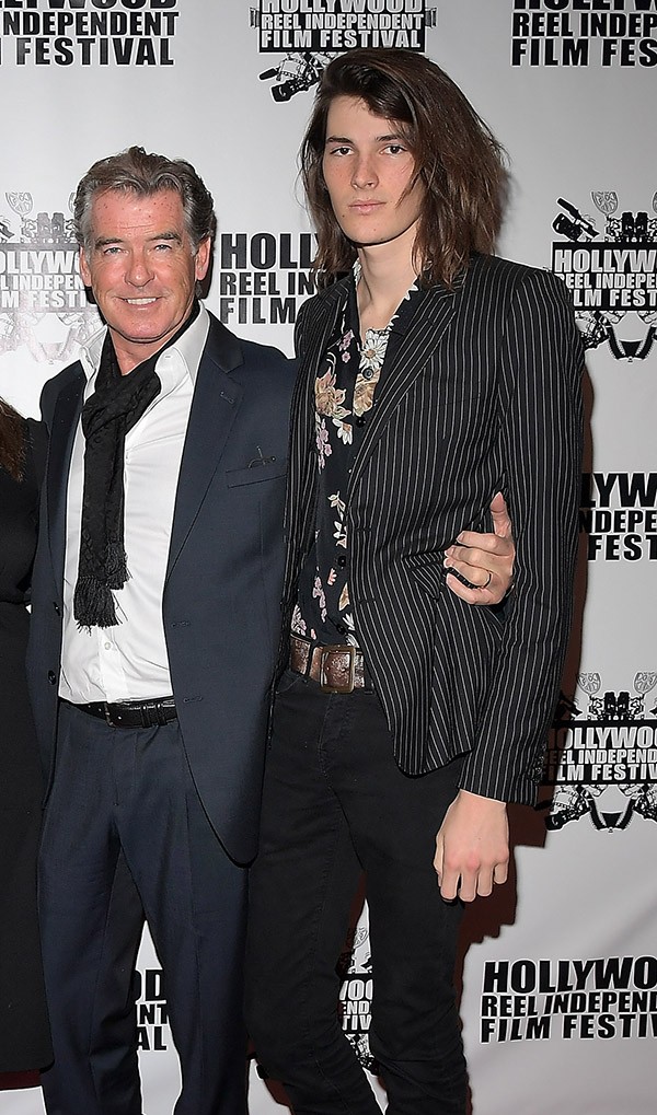 Dylan Brosnan e Pierce Brosnan (Foto: Getty Images)