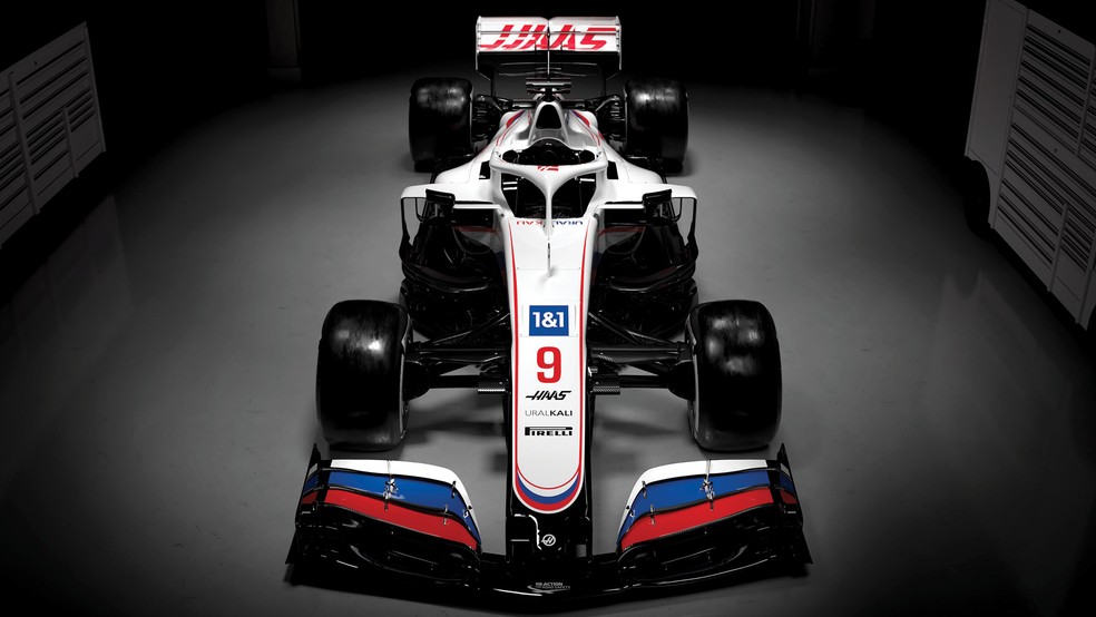 Haas apresenta carro "russo" para a temporada que marca a estreia de Mick  Schumacher na F1 | fórmula 1 | ge