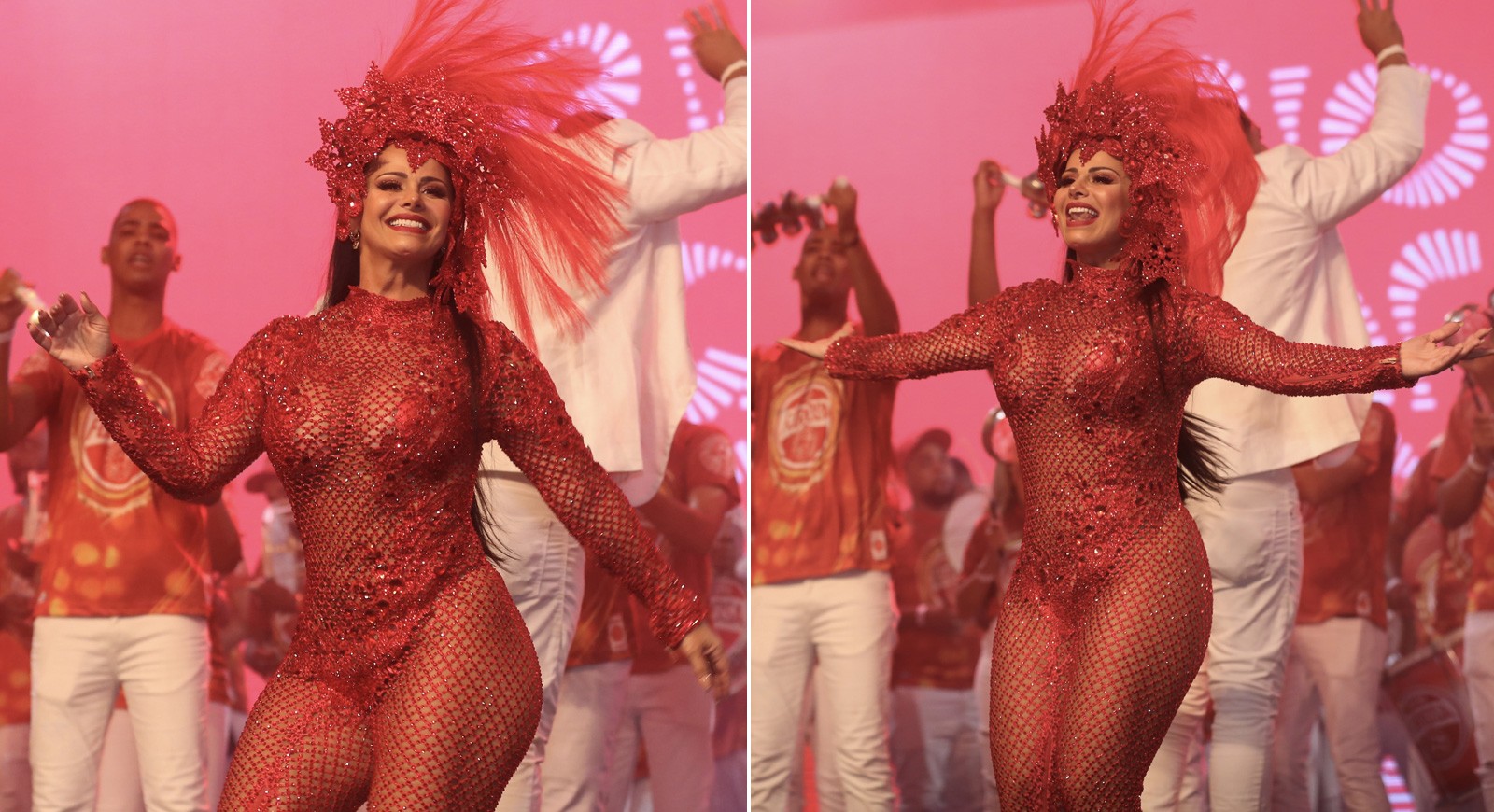 Viviane Araujo na abertura do Rio Carnaval 2022 (Foto: Roberto FIlho/Brazil News)