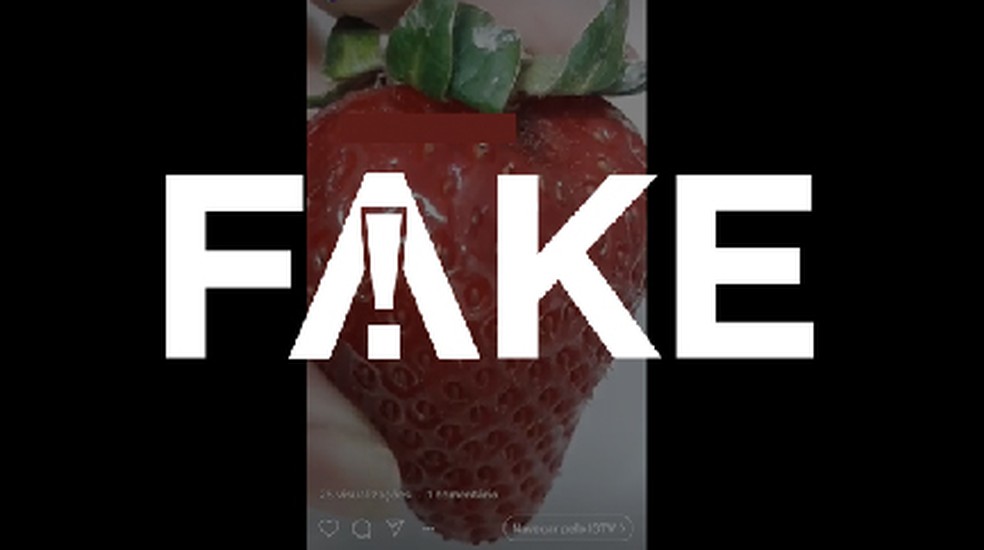 E Fake Que Foto Mostre Larva Em Morango Capaz De Provocar Hepatite Fato Ou Fake G1