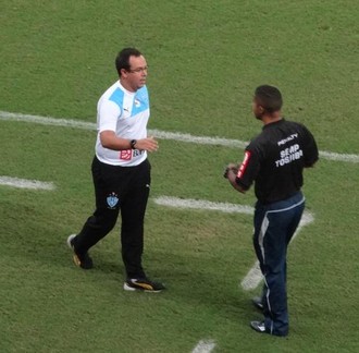 Dado Cavalcanti, técnico, Paysandu, Arena Pernanbuco (Foto: Daniel Gomes)