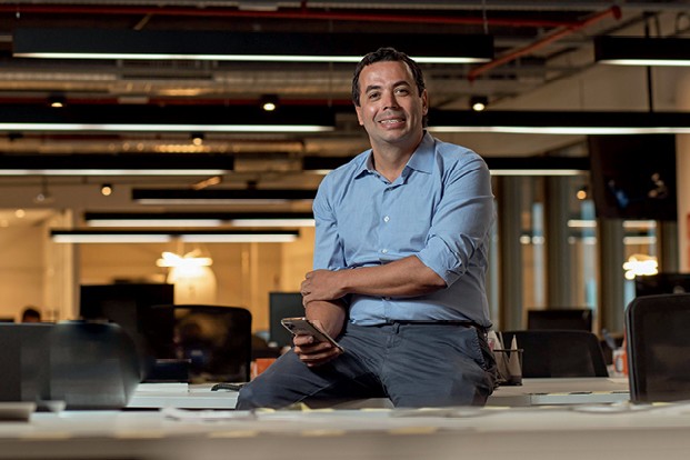 INOVAÇÃO: Marcelo Sampaio, da Hashdex, fez parceria com a Nasdaq para lançar o primeiro ETF de criptomoedas do mundo (Foto: Ricardo Borges)