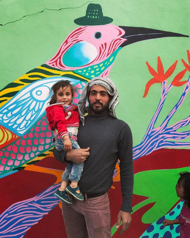 Artistas brasileiros levam arte aos refugiados no Líbano (Foto: Divulgação)